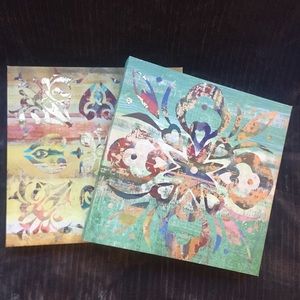 TWO Colorful Paintings